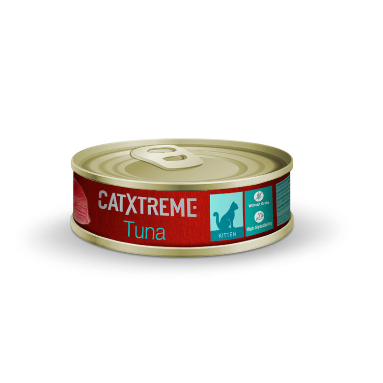 Catxtreme Kitten Atum em lata para gatos, , large image number null